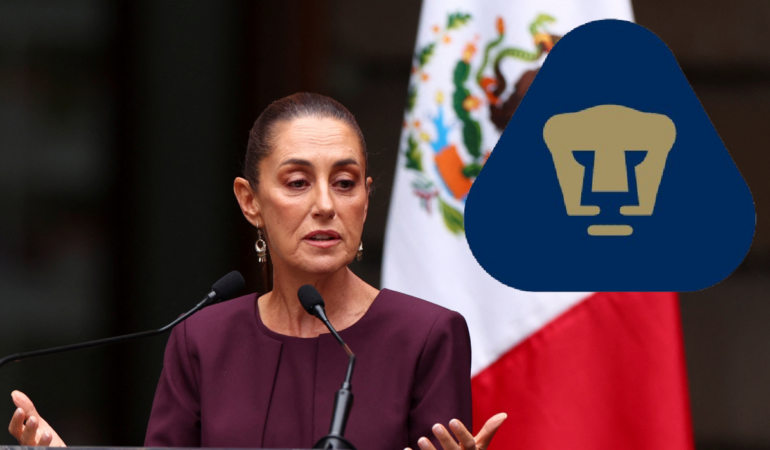 Claudia Sheinbaum es seguidora de Pumas FOTO: Reuters