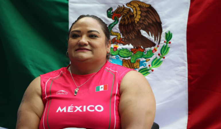 Gloria Zarza ganó la primera medalla de oro para México en los Juegos Paralímpicos 2024 / Foto: TW Conade