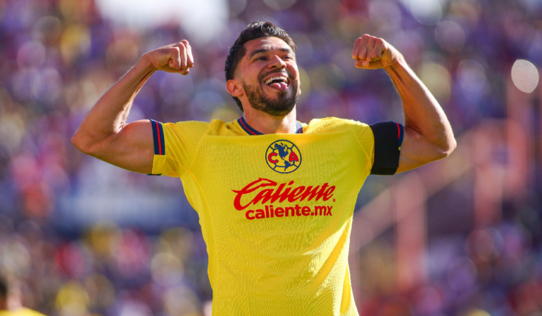 Henry Martín está en la lista de goleadores históricos del América / Foto: Mexsport