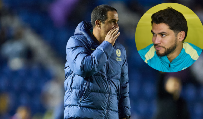 Henry Martín no inició de titular ante Pumas foto_ Mexsport