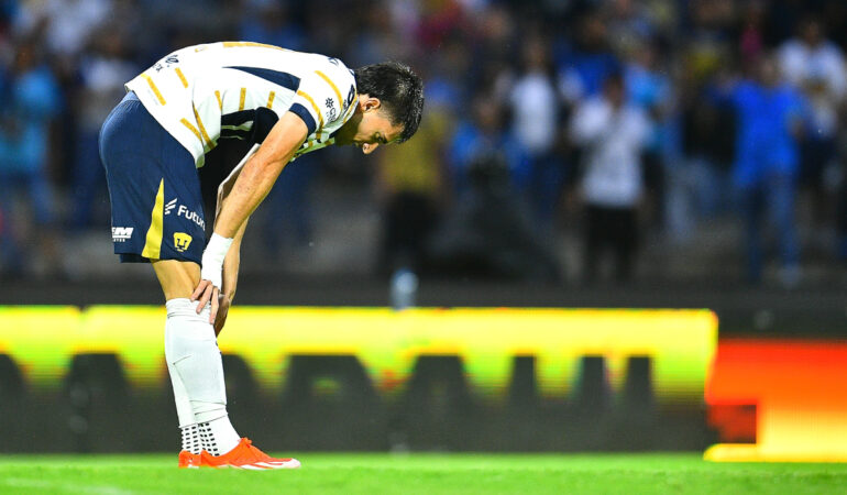 Ignacio Pussetto busca ayudar a Pumas a cortar su malaria de títulos. FOTO: Mexsport