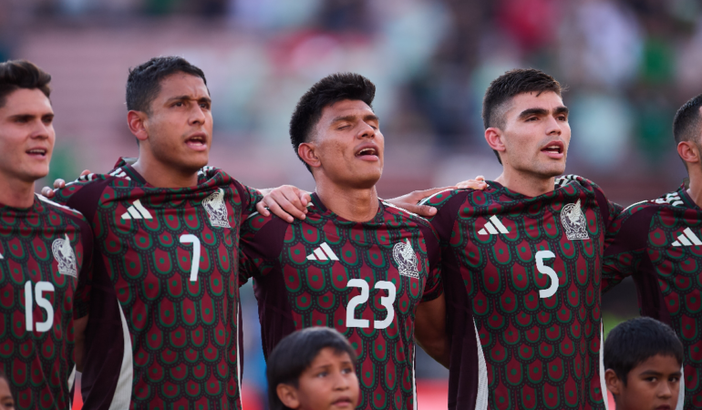 Jesús Gallardo cumplió 100 partidos con la Selección / Foto: Mexsport