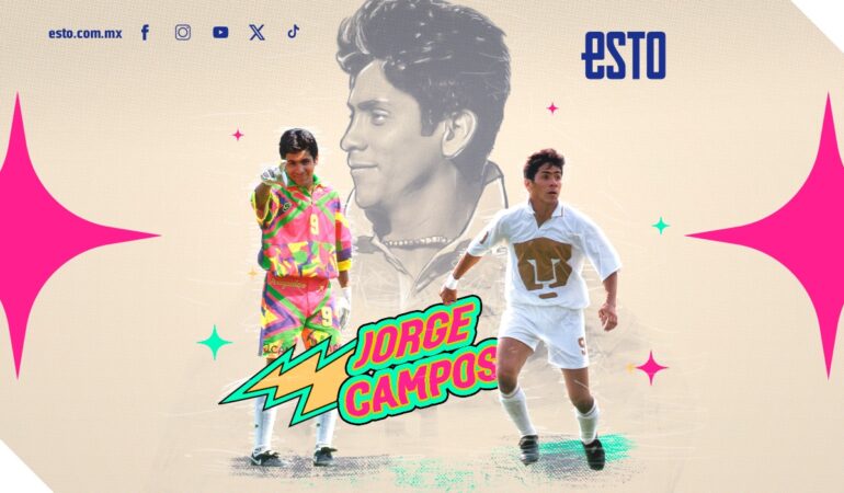 Jorge Campos revolucionó el futbol y era considerado un adelantado de su época. ARTE: Noe López / Fotos: Mexsport