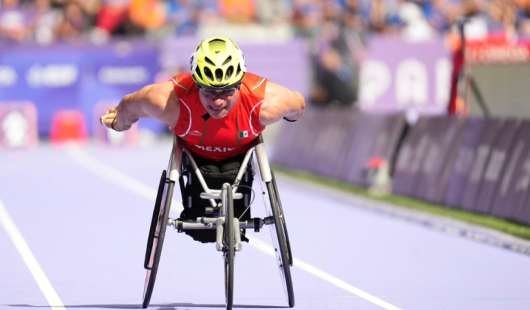 Juan Pablo Cervantes ganó la tercera medalla de oro para México en los Paralímpicos / Foto: Copame