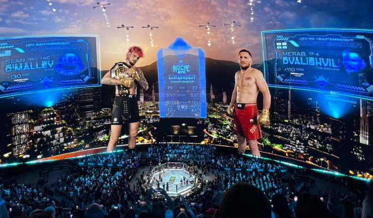La noche UFC triunfó a pesar de competir en rating contra la pelea del Canelo Álvarez