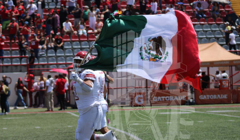 Las Águilas Blancas marchan 1-1 en la temporada 2024 de la ONEFA / Foto: Cortesía @AguilasIPN
