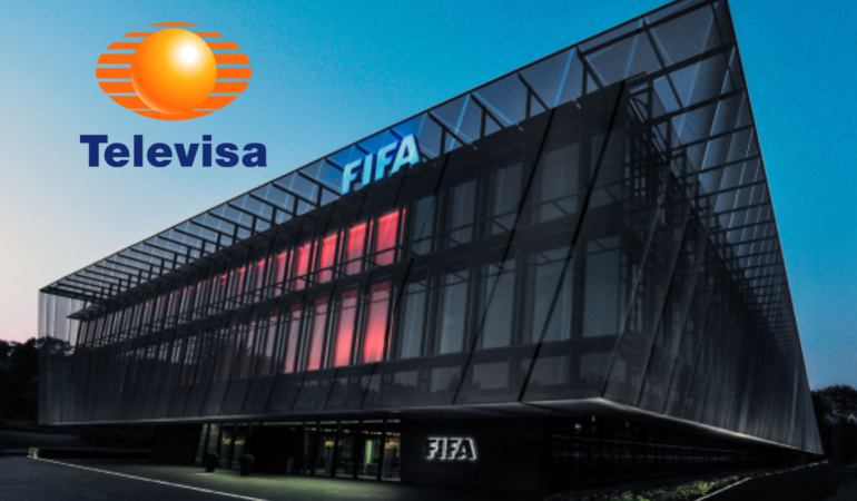 Las acciones de televisa se desplomaron por una investigación relacionada ocn la FIFA. FOTO CORTESÍA FIFA