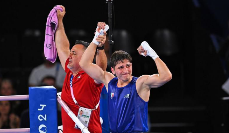 Marco Verde, medallista de plata de París 2024. Foto: Cortesía AtletasMX