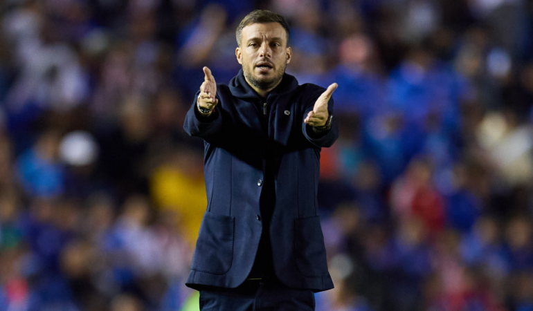 Martín Anselmi logra una estadística que ilusiona a los aficionados de Cruz Azul / Foto: Mexsport