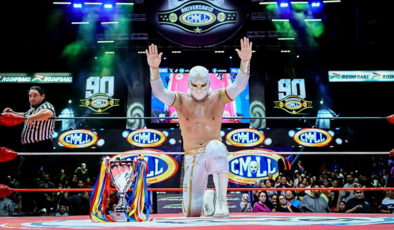 Místico está dentro del top10 de luchadores de PWI / Foto: IG Místico