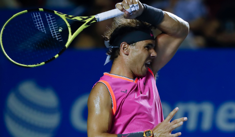 Nadal podría volver a jugar en Acapulco. FOTO: MEXSPORT