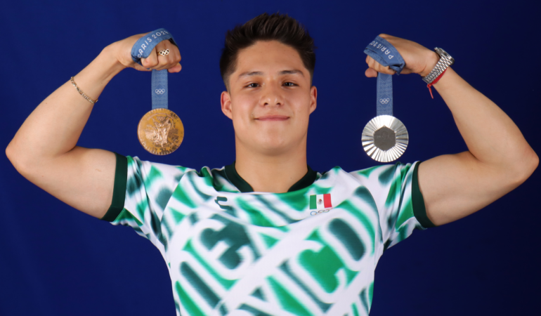 Osmar Olvera logró a los 20 conseguir dos medallas en Juegos Olímpicos / Foto: Oswaldo Figueroa