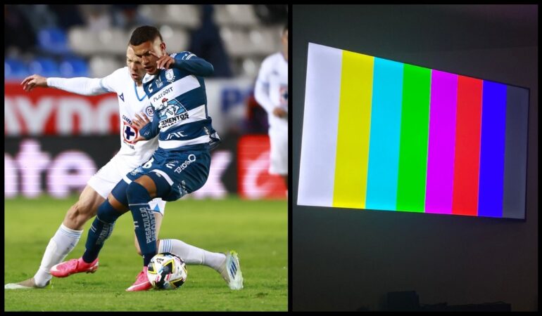 Partido de Pachuca vs Cruz Azul falla en la señal