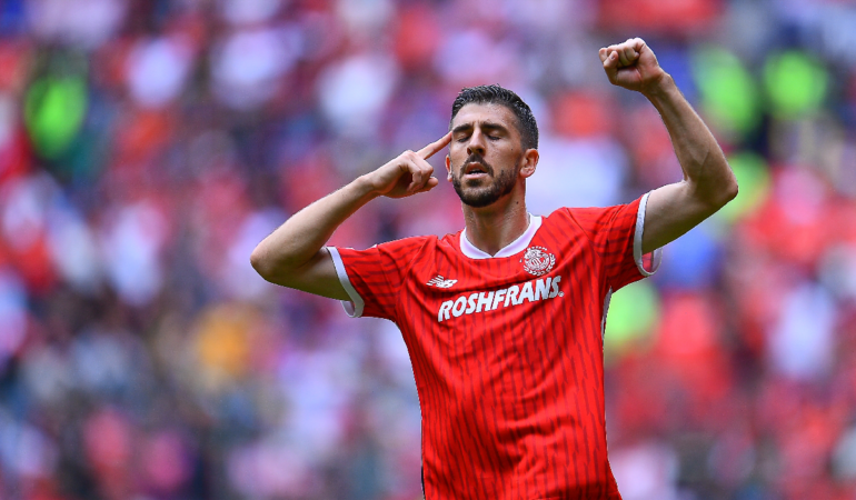 Paulinho persigue el campeonato de goleo con el Toluca / Foto: Mexsport
