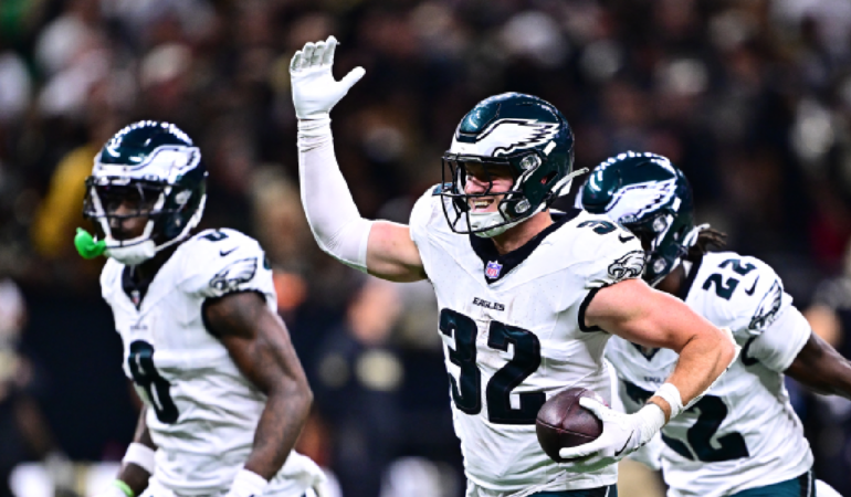 Philadelphia venció a New Orleans dentro de la semana 3 de la NFL. Foto: AFP