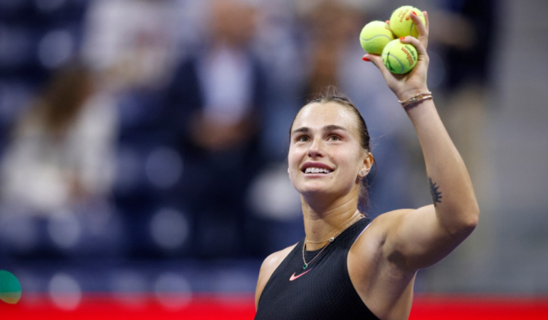 Sabalenka acumula buen paso en el US Open. FOTO: AFP