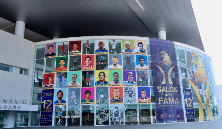 Serán 18 figuras del futbol internacional que serán investidas en el Salón de la Fama. Foto: Francisco Meza Foto_