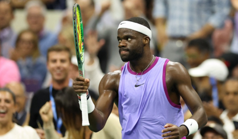 Tiafoe se ha ganado a la aficióne estadounidense. FOTO: AFP