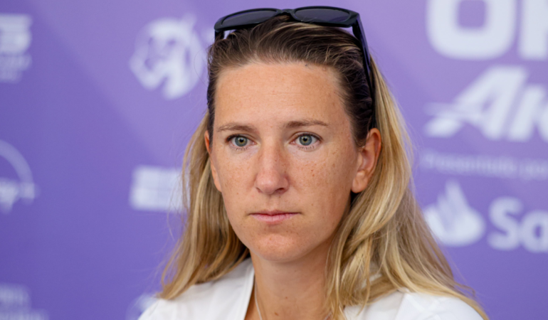 Victoria Azarenka espera que los mexicanos celebren la Independencia en el GDL Open _ Foto_ David Tamayo