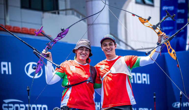 Alejandra Valencia cosechó una presea de bronce en París 2024 / Foto: Cortesía @micozito