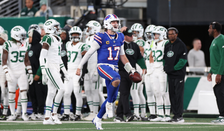Buffalo Bills vencieron a Jets en el cierre de la semana 6 de la NFL. Foto: AFP