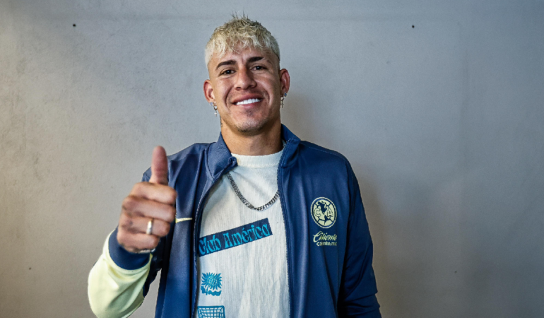 Cristian Calderón considera que América es algo bueno que llegó a su vida tras sufrir demasiado / Foto: Luis Garduño