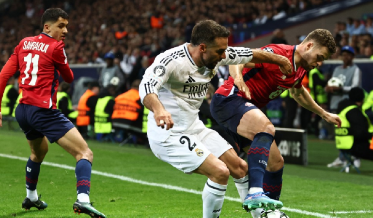 Dani Carbajal será sometido a una operación tras darse a conocer su lesión por el Real Madrid. Foto: AFP