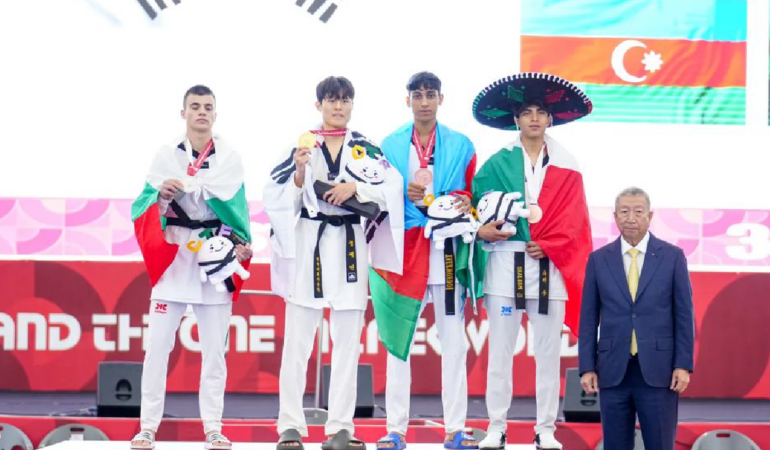 David Valdés gana medalla de bronce foto_@femextkd.oficial