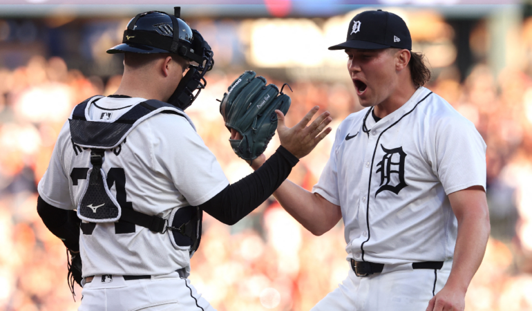 Detroit Tigers a ventajan la Serie Divisional de la Liga Americana. Foto: AFP