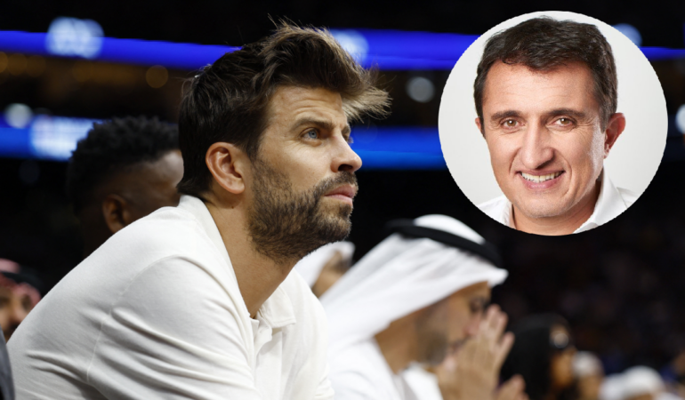 Gerard Piqué confía en que Djamel Agaoua ayudará a expandir la Kings League / Foto: Reuters y X