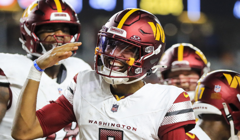 Jayden Daniels es el novato con mejor rendimiento en el arranque de la NFL / Foto: Reuters