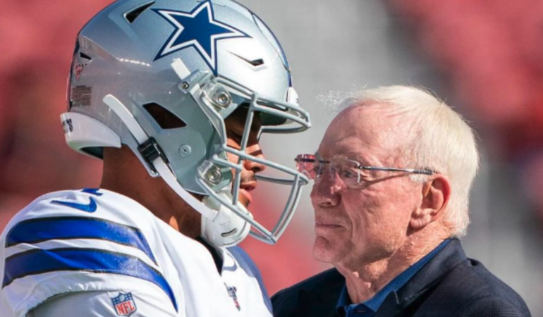 Jerry Jones convirtió a los Cowboys en una de las franquicias deportivas más millonarias. FOTO: @jerryjones_the_owner