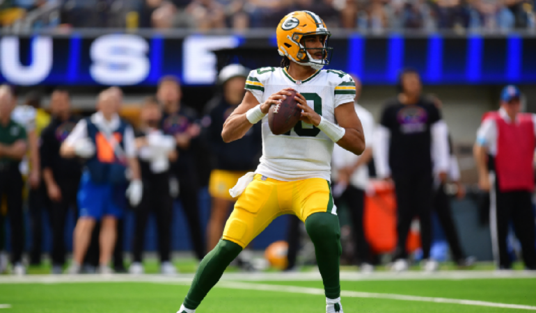 Jordan Love al fin ganó con Green Bay / Foto: Reuters