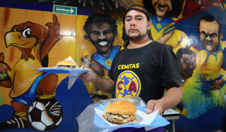 Las cemitas América están en Puebla y son de cabeza. FOTOS ÉRIK ESTRELLA