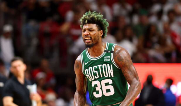 Marcus Smart podría cambiar de equipo en los últimos movimientos en la NBA. Foto: AFP