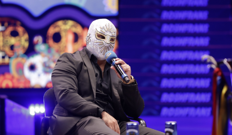 Místico desea convertirse en una leyenda de la lucha libre / Foto: Ramón Romero