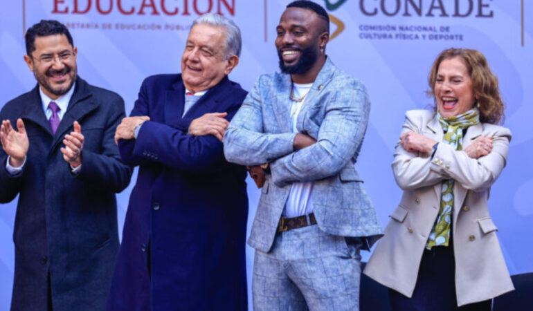 Randy Arozarena representó a México gracias a Andrés Manuel López Obrador. FOTO: Luis Garduño | ESTO