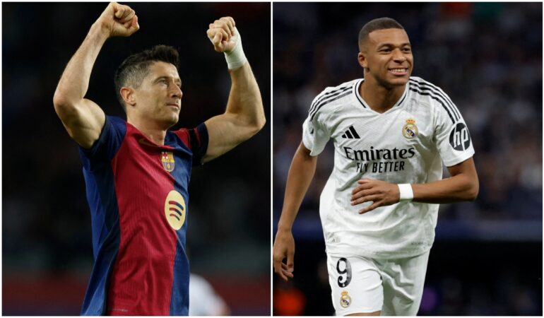 Real Madrid y FC Barcelona van con su máximo arsenal al Clásico de España / Foto: Reuters
