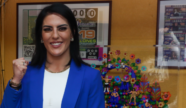 Tessa Blanchard muestra el gran cariño que siente por México / Foto: Sarahí Melecio