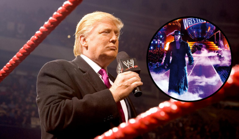 Undertaker y Kane apoyaron la campaña presidencial de Donald Trump / Foto: Cortesía WWE