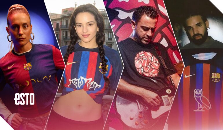 Las colaboraciones del Barcelona con artistas han dejado mala suerte en los Clásicos / Arte: Abril Hernández