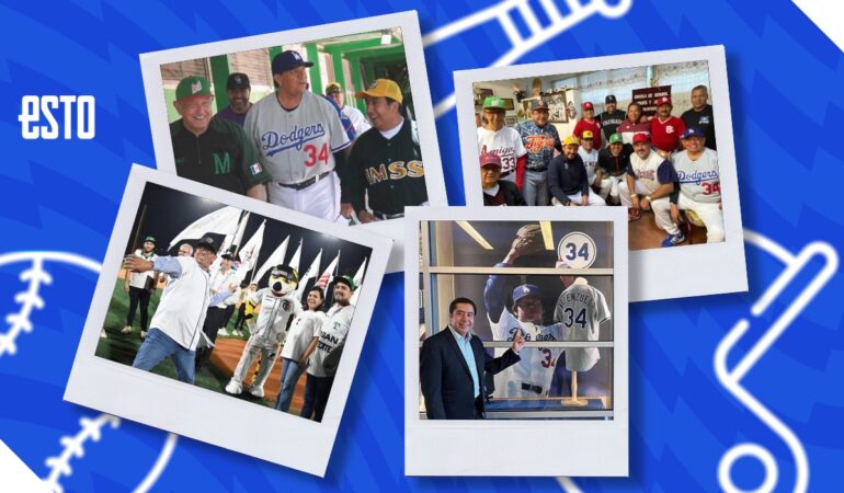 Héctor García se convirtió en un hermano para Fernando Valenzuela / Arte: Abril Hernández