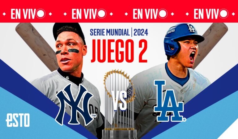 Yankees y Dodgers disputan el segundo juego de la Serie Mundial 2024. FOTO: Especial