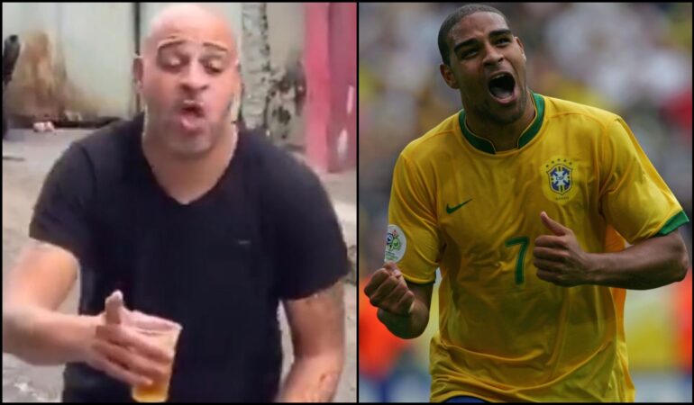 Adriano se retiró del futbol en 2016 / Foto: Mexsport