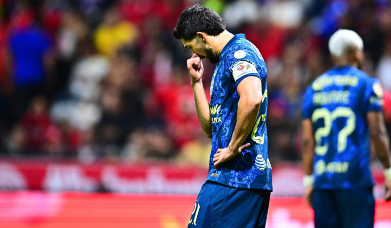 América sufre en las visitas al estadio Nemesio Diez. FOTO: Mexsport