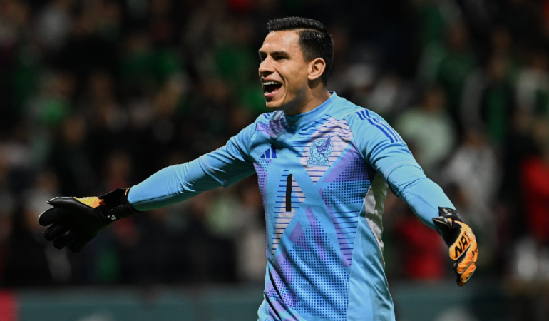Ángel Malagón contento con el resultado ante Honduras. Foto: Mexsport