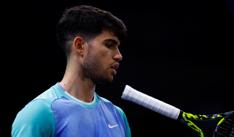 Carlos Alcaraz estará presente en el ATP Finals foto_ Reuters