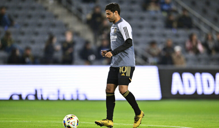 Carlos Vela podría salir de Los Ángeles FC. FOTO: Reuters