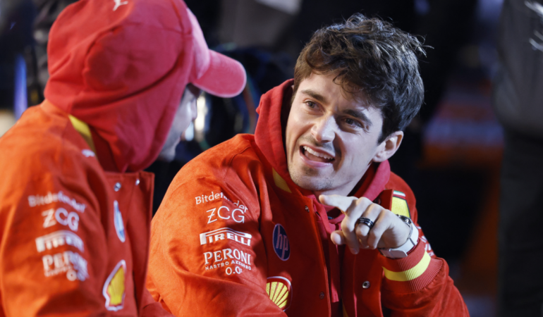 Charles Leclerc insultó a Carlos Sainz / Foto: Reuters