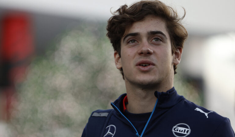 Franco Colapinto quiere disfrutar la temporada de F1. FOTO: Reuters